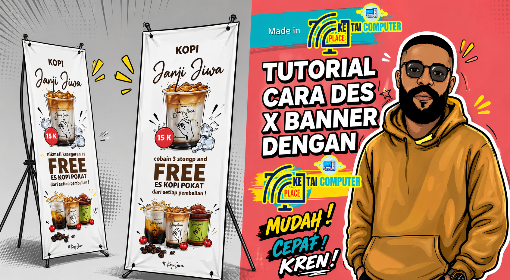 Desing Baliho & Banner