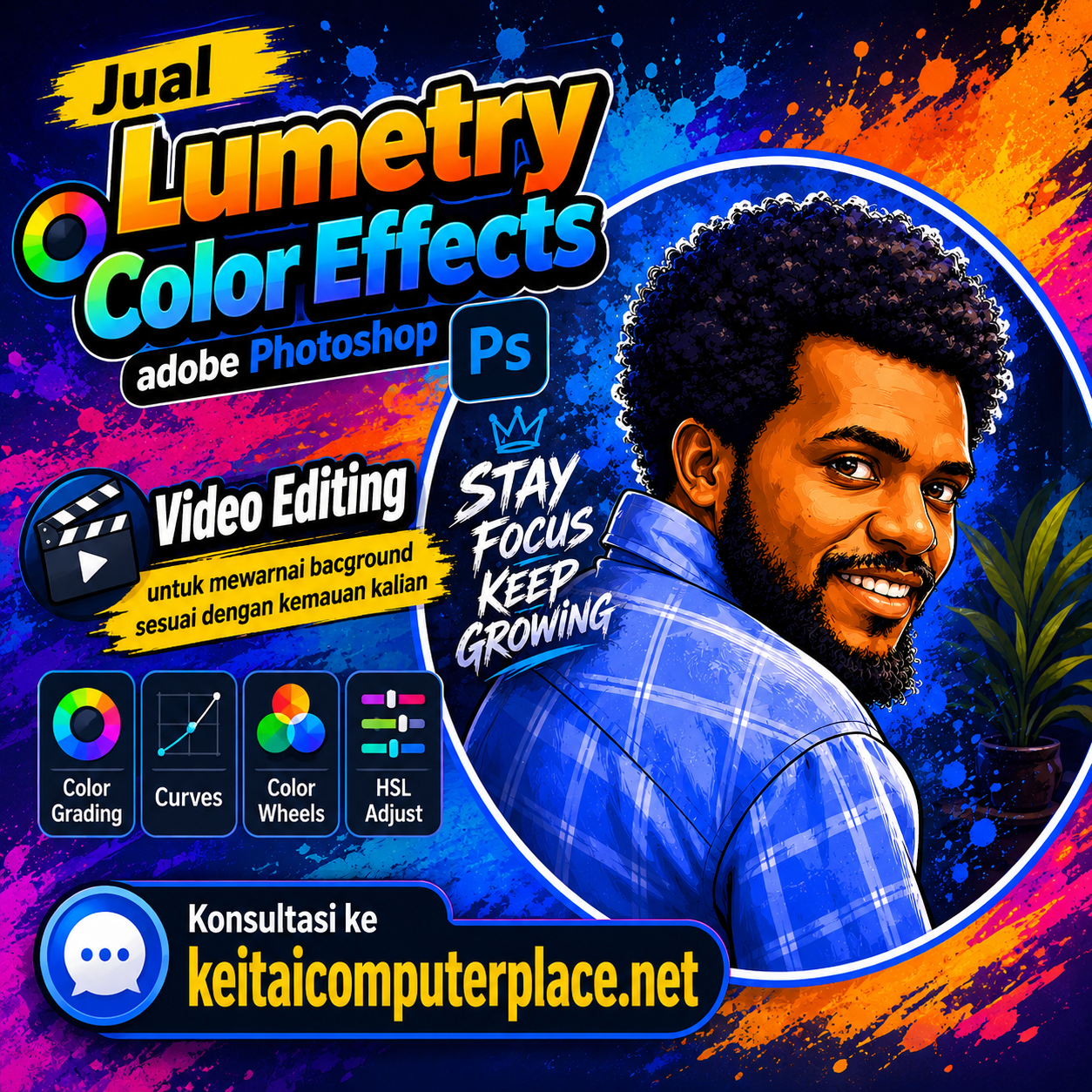 Jual Lumetri Color Effects Adobe Photoshop & Video Editing